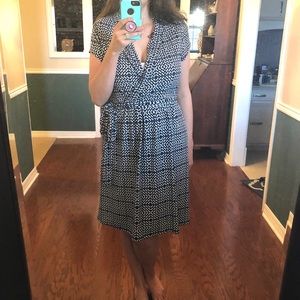 Liz Claiborne wrap dress